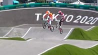 Olympia: BMX-Fahrer kracht in Offiziellen