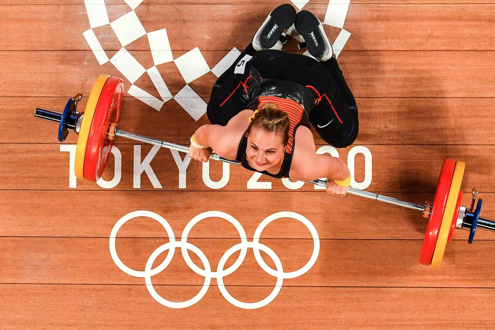 Sabine Kusterer: Bei den Olympischen Spielen trat die Gewichtheberin in der Gewichtsklasse bis 59 Kilogramm an.