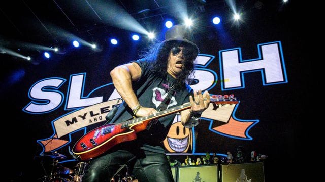 Rockmusiker Slash ist der erste Künstler beim neuen Label von Gibson. Rockmusiker Slash ist der erste Künstler beim neuen Label von Gibson.