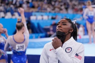 Simone Biles musste den Wettkampf vorzeitig abbrechen.