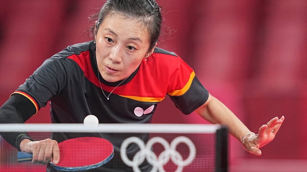 Deutschlands Han Ying hat bei den Olympischen Spielen das Viertelfinale erreicht.