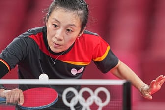 Deutschlands Han Ying hat bei den Olympischen Spielen das Viertelfinale erreicht.