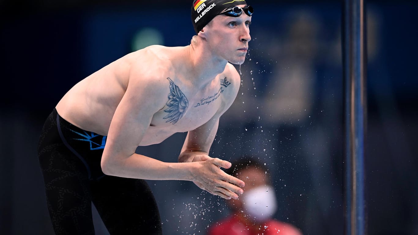 Deutsche Gold-Hoffnung: Florian Wellbrock geht in Tokio unter anderem über 1.500 Meter Freistil und 10 Kilometer Freiwasserschwimmen an den Start.