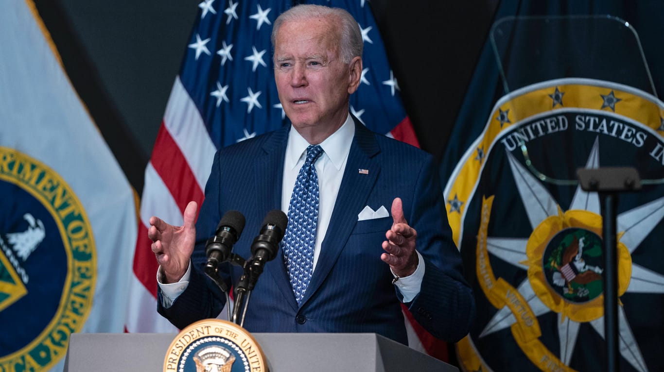 US-Präsident Joe Biden: Die US-Regierung prüft eine Impfpflicht für alle Regierungsmitarbeiter.