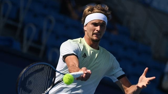Alexander Zverev steht im Viertelfinale des olympischen Tennisturniers.