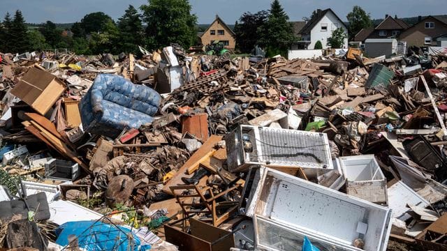 Nach dem Unwetter in Nordrhein-Westfalen