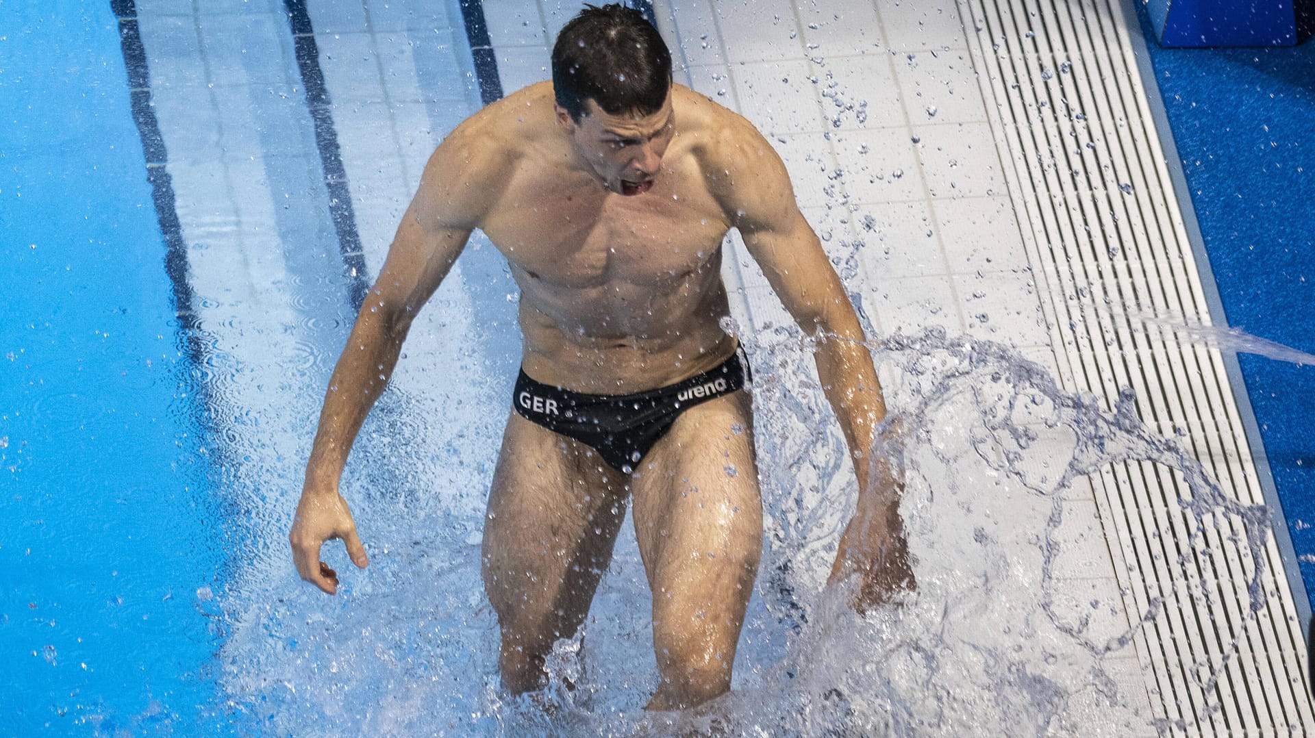 Patrick Hausding: Der Synchronspringer holte gemeinsam mit seinem Kollegen Lars Rüdiger die Bronzemedaille vom Drei-Meter-Brett.