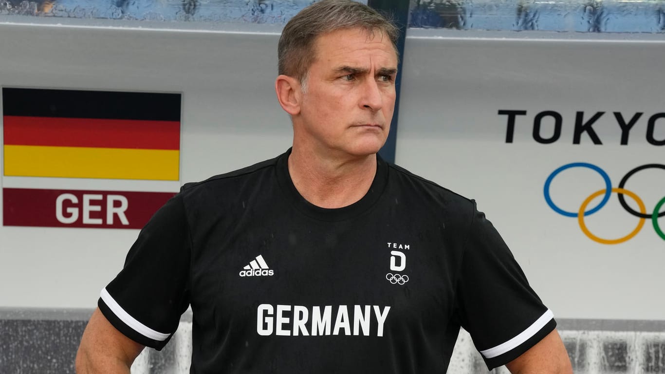 Stefan Kuntz: Der deutsche Olympia-Trainer fühlte sich selten wohl bei den Spielen.