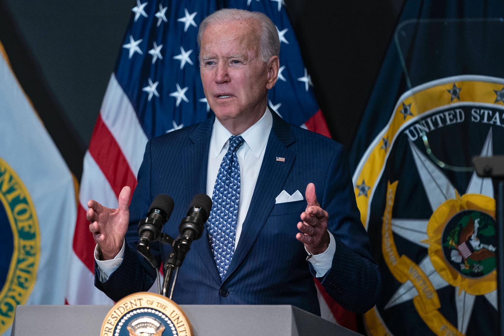 US-Präsident Joe Biden: Er will mit Wladimir Putin, Russlands Präsidenten, eine Liste vereinbaren mit Zielen, die nicht durch Hacker attackiert werden dürfen.