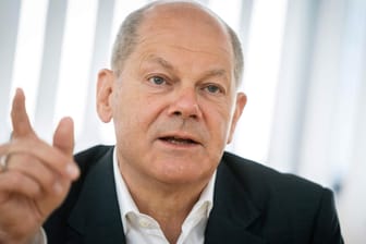 SPD-Kanzlerkandidat Olaf Scholz: Er war zu Gast bei Brigitte Live.