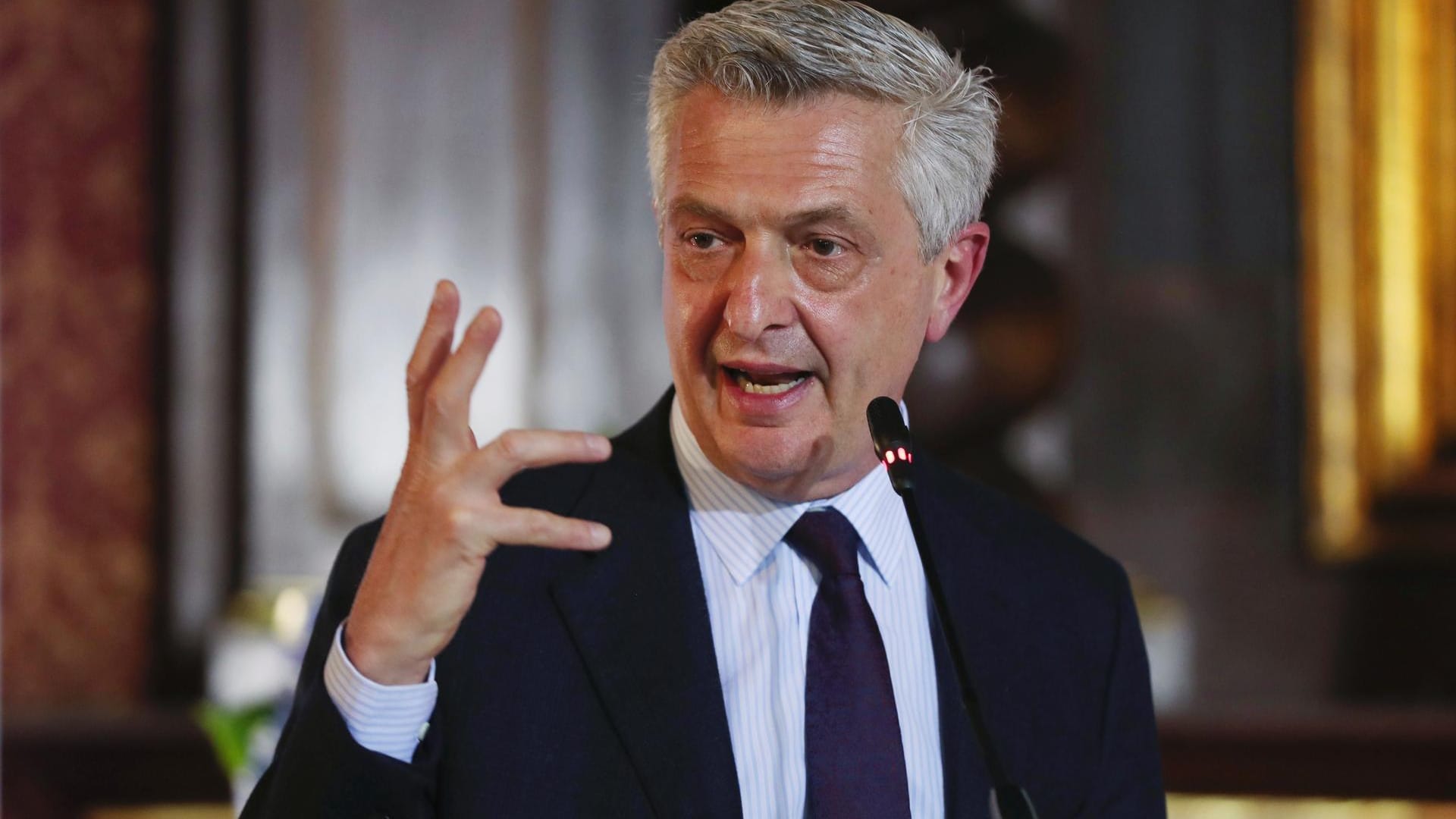 Filippo Grandi, Hoher Flüchtlingskommissar der Vereinten Nationen: Er erinnerte an die Prinzipien der Konvention.