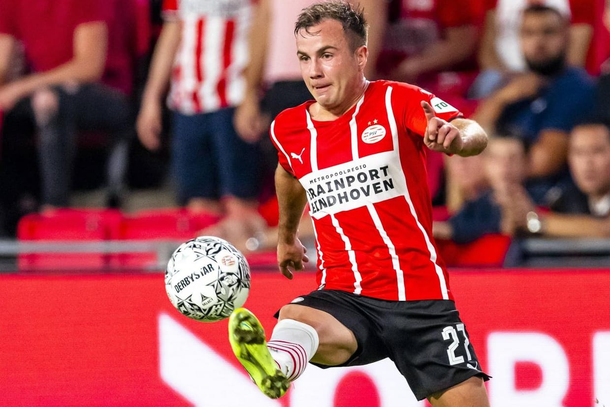 In Topform: Weltmeister Mario Götze.