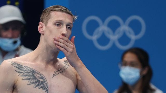 Florian Wellbrock wurde über die 800 Meter Freistil Vierter.