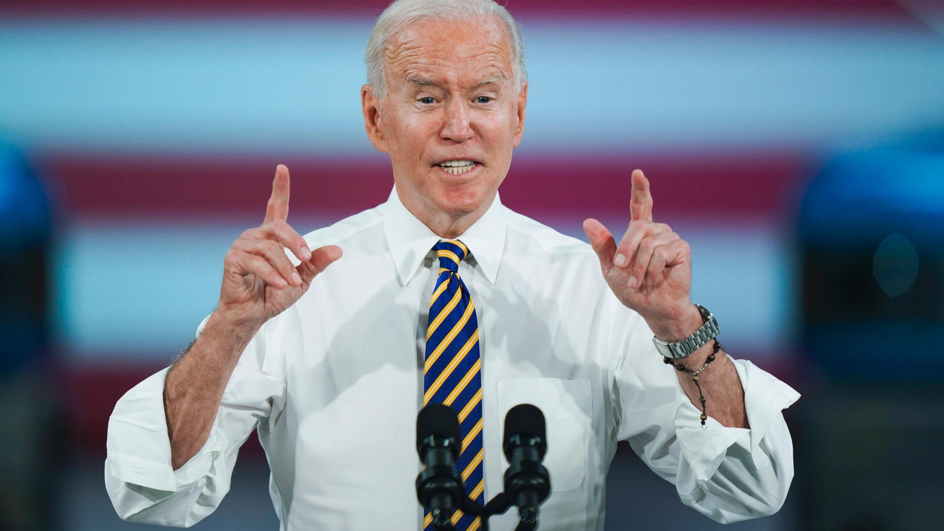 US-Präsident Joe Biden: Sein Paket soll Millionen Arbeitsplätze schaffen.