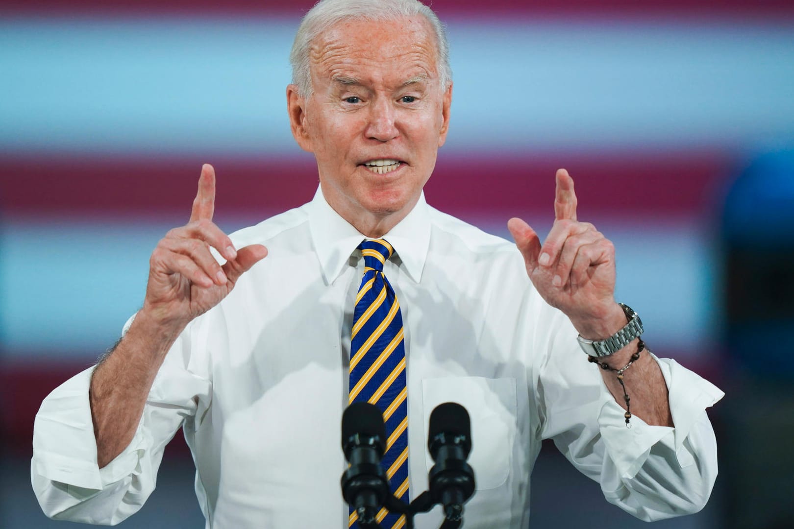 US-Präsident Joe Biden: Sein Paket soll Millionen Arbeitsplätze schaffen.