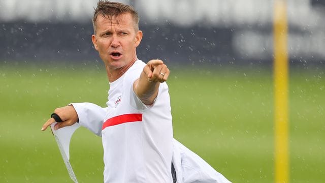 Trainer Jesse Marsch von Fußball-Bundesligist RB Leipzig Trainer Jesse Marsch von Fußball-Bundesligist RB Leipzig