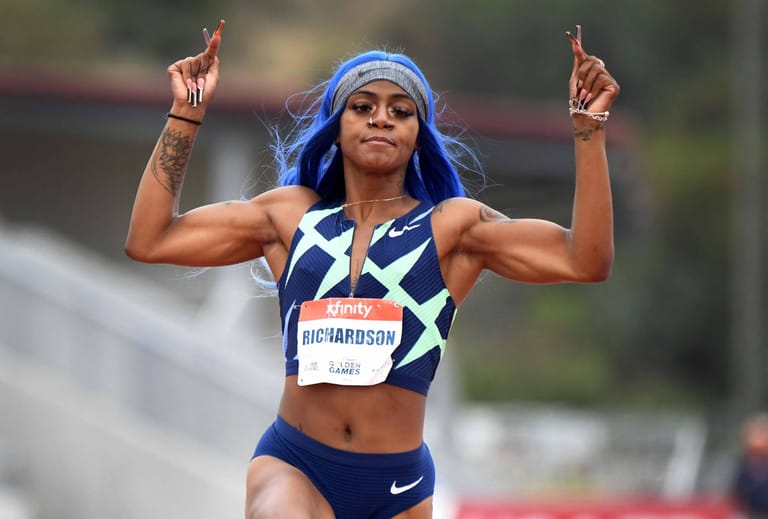 Schon bevor die Spiele in Tokio überhaupt starteten, gab es in den USA den ersten Aufreger. Der Sprinterin Sha'Carri Richardson (Foto) war knapp zwei Wochen vor Olympia-Start Cannabis-Konsum nachgewiesen worden. Der USA-Leichtathletik-Verband verzichtete daraufhin auf eine Nominierung der Gold-Kandidatin.
