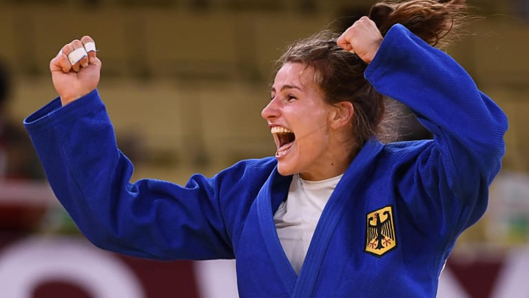 Anna-Maria Wagner: Die 25-Jährige holte in Tokio Judo-Bronze.
