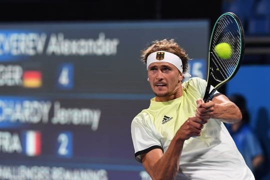 Alexander Zverev setzte sich souverän gegen Jeremy Chardy durch.