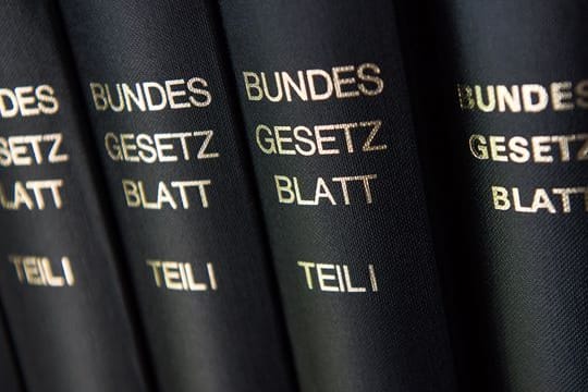 Bislang werden neue Gesetze im Bundesgesetzblatt verkündet.