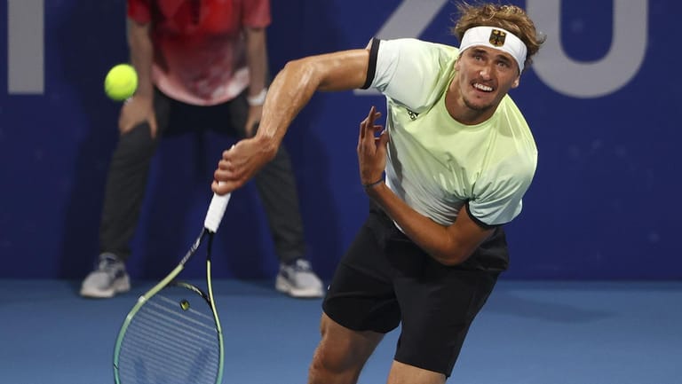 Alex Zverev: Der Deutsche steht im Halbfinale von Olympia.