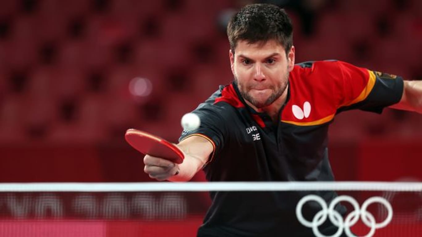 Dimitrij Ovtcharov spielt in Tokio um Olympia-Bronze.