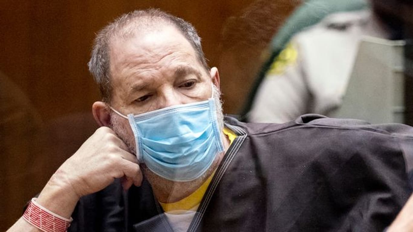 Harvey Weinstein während einer Anhörung vor Gericht in Los Angeles.