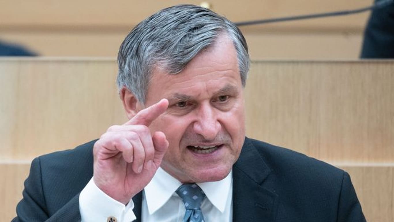 Hans-Ulrich Rülke (FDP) spricht im Landtag