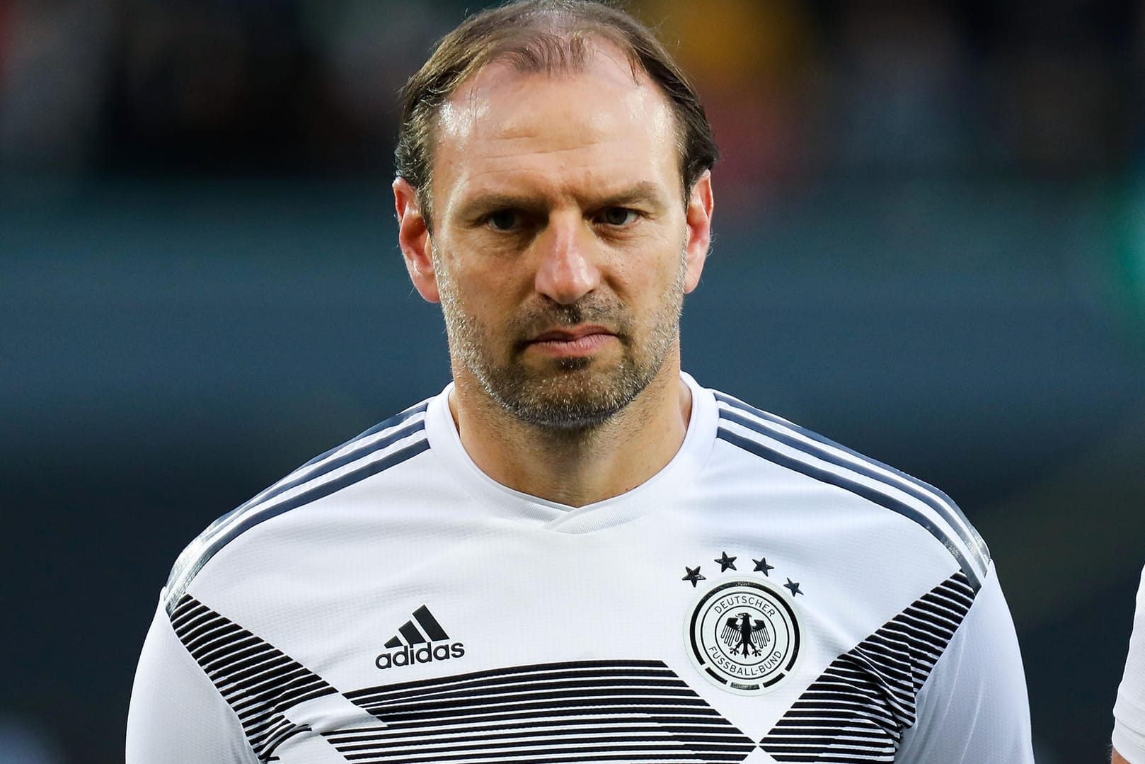 Jens Nowotny bei einem Spiel der "DFB-All-Stars" im Jahr 2019: Der ehemalige Nationalspieler kehrt zum DFB zurück.