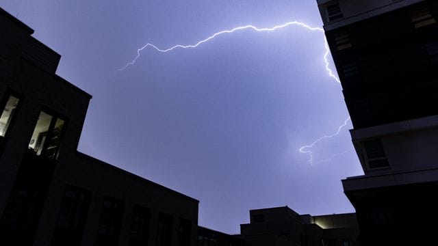 Gewitter in Nordrhein-Westfalen