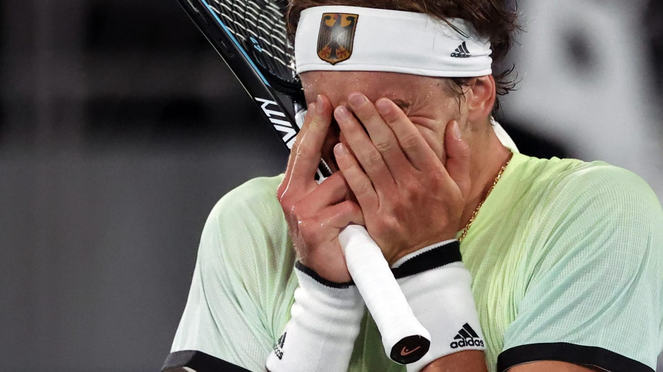 Alexander Zverev: Nach seinem Halfinalsieg beim olympischen Tennisturnier brachen die Emotionen aus ihm heraus.