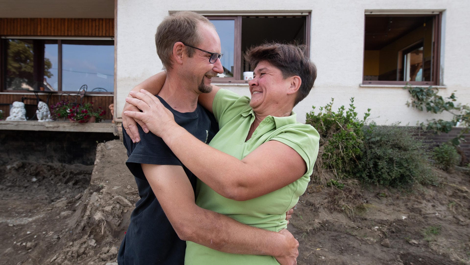 Ehepaar Schmitz: "Wir haben uns wieder, alles andere ist ersetzbar."