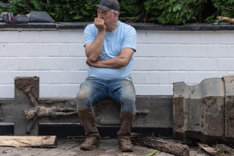 Gastronom Wolfgang Ewerts in Insul: "In den ersten zwei Tagen hätte ich weglaufen können."