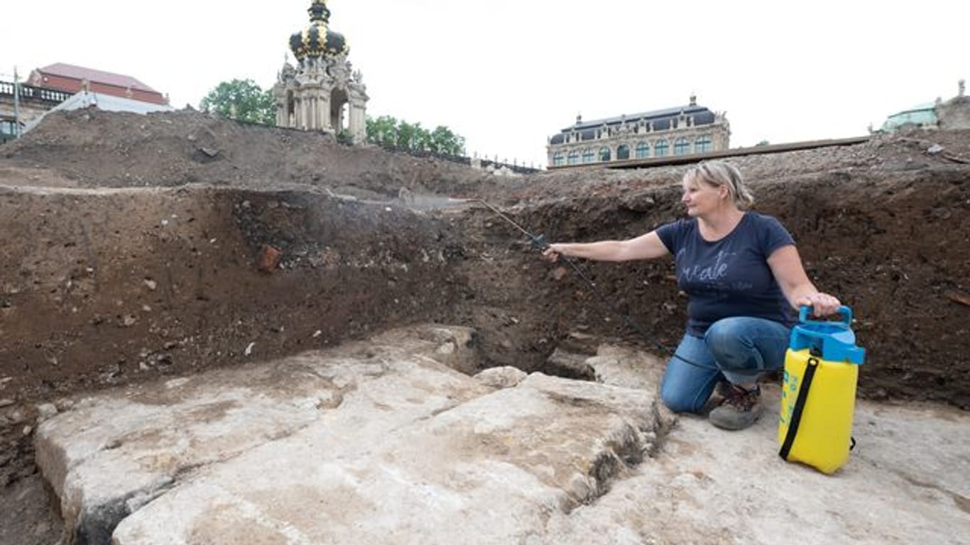 Ausgrabungen Zwinger Dresden