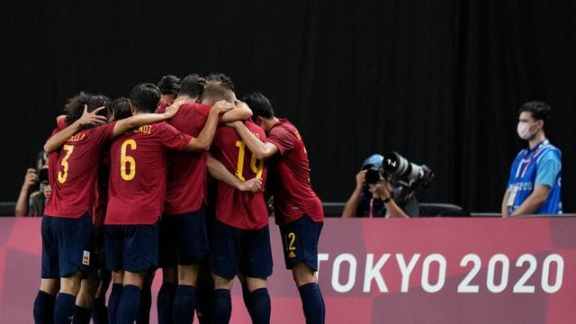 Spaniens Fußballer stehen im Olympia-Halbfinale.