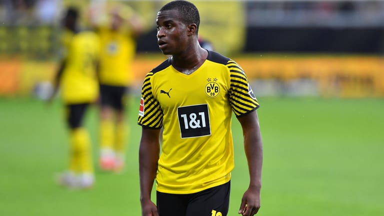 Youssoufa Moukoko: Der BVB-Youngster schaffte in der Vorsaison den Durchbruch in der Bundesliga.