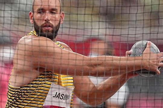 Daniel Jasinski landete im Diskus-Finale nur auf Platz zehn.