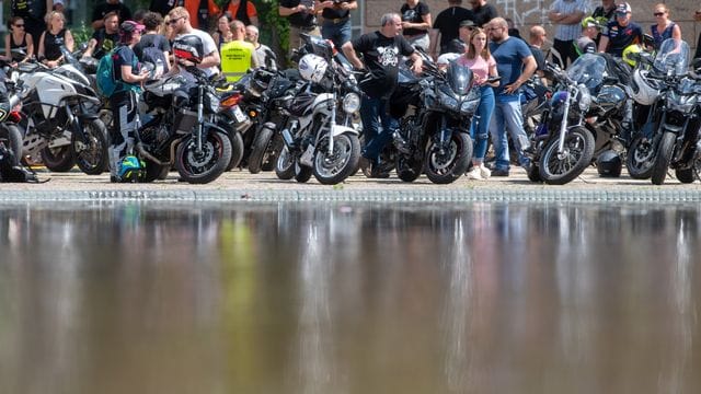 Motorraddemo Motorraddemo