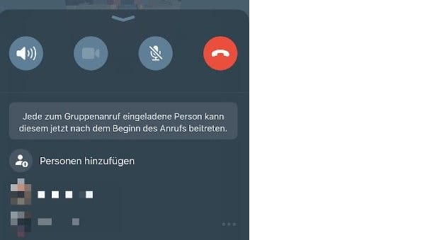 Neue Gruppen-Anruf-Ansicht bei WhatsApp unter iOS