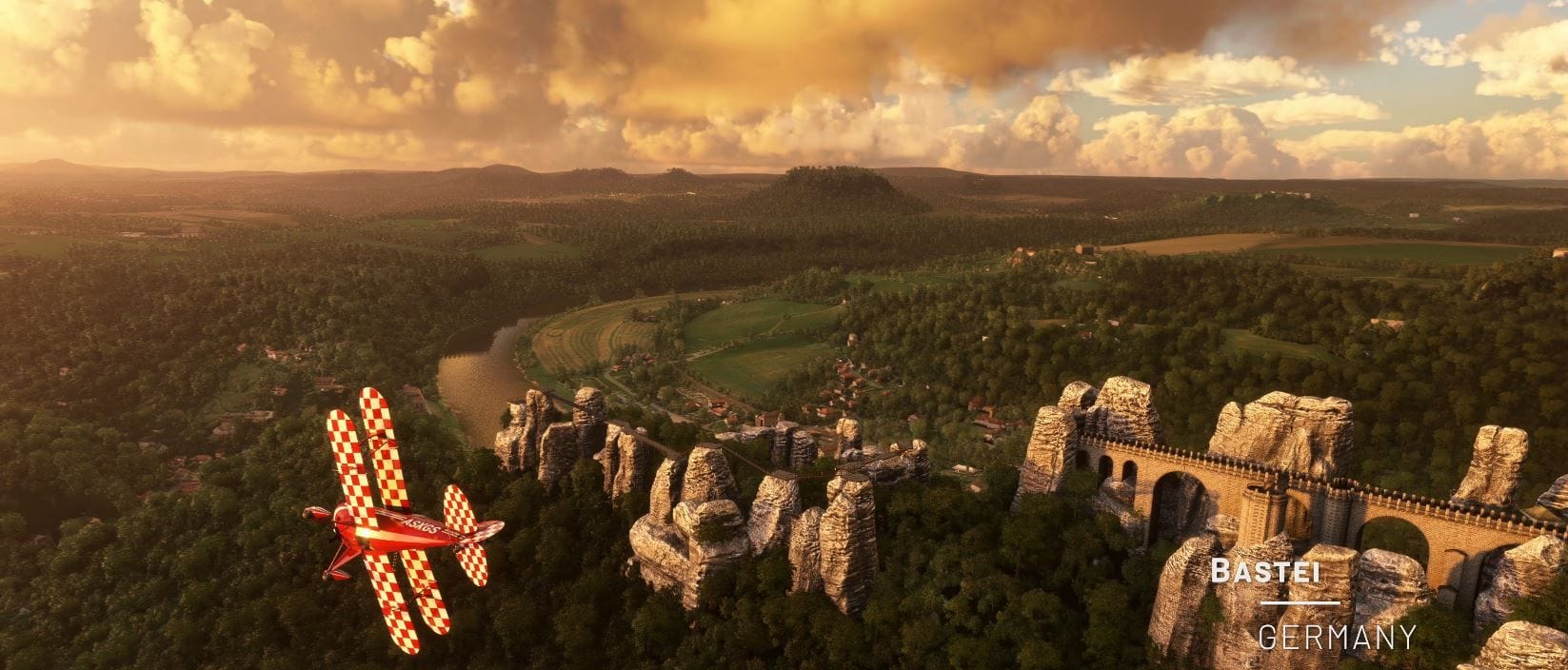 Die Bastei in der Sächsischen Schweiz. Die Bastei in der Sächsischen Schweiz.