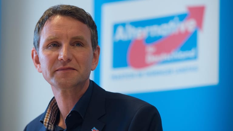 Thüringens AfD-Fraktionsvorsitzender Björn Höcke kann sich über gute Umfragewerte freuen.