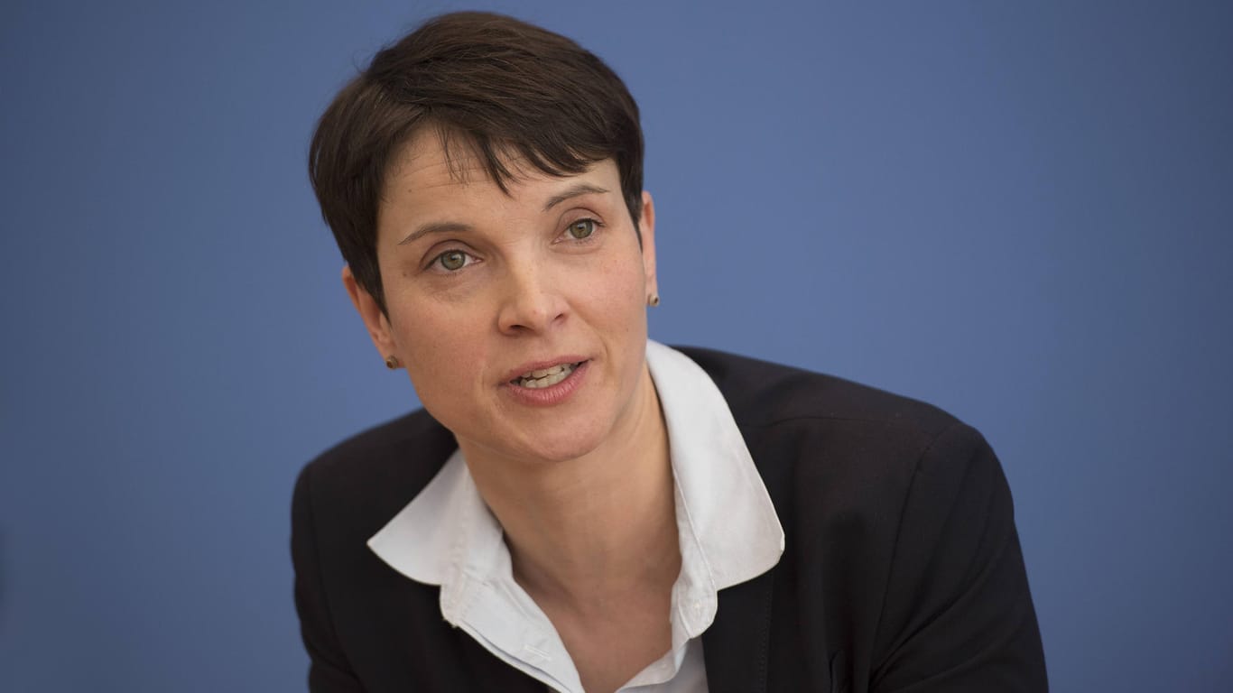 Wäre derzeit sicher im Bundestag: AfD-Chefin Frauke Petry.