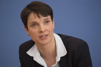 Wäre derzeit sicher im Bundestag: AfD-Chefin Frauke Petry.