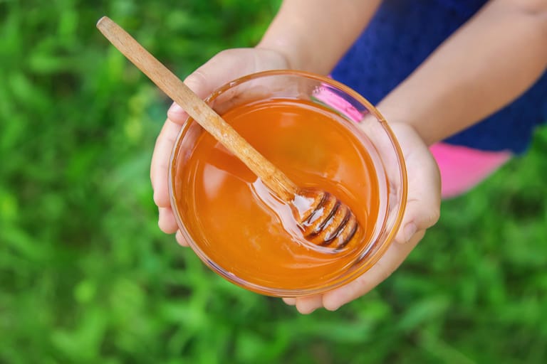 Honig: Blütenhonig enthält in der Regel viel Traubenzucker.