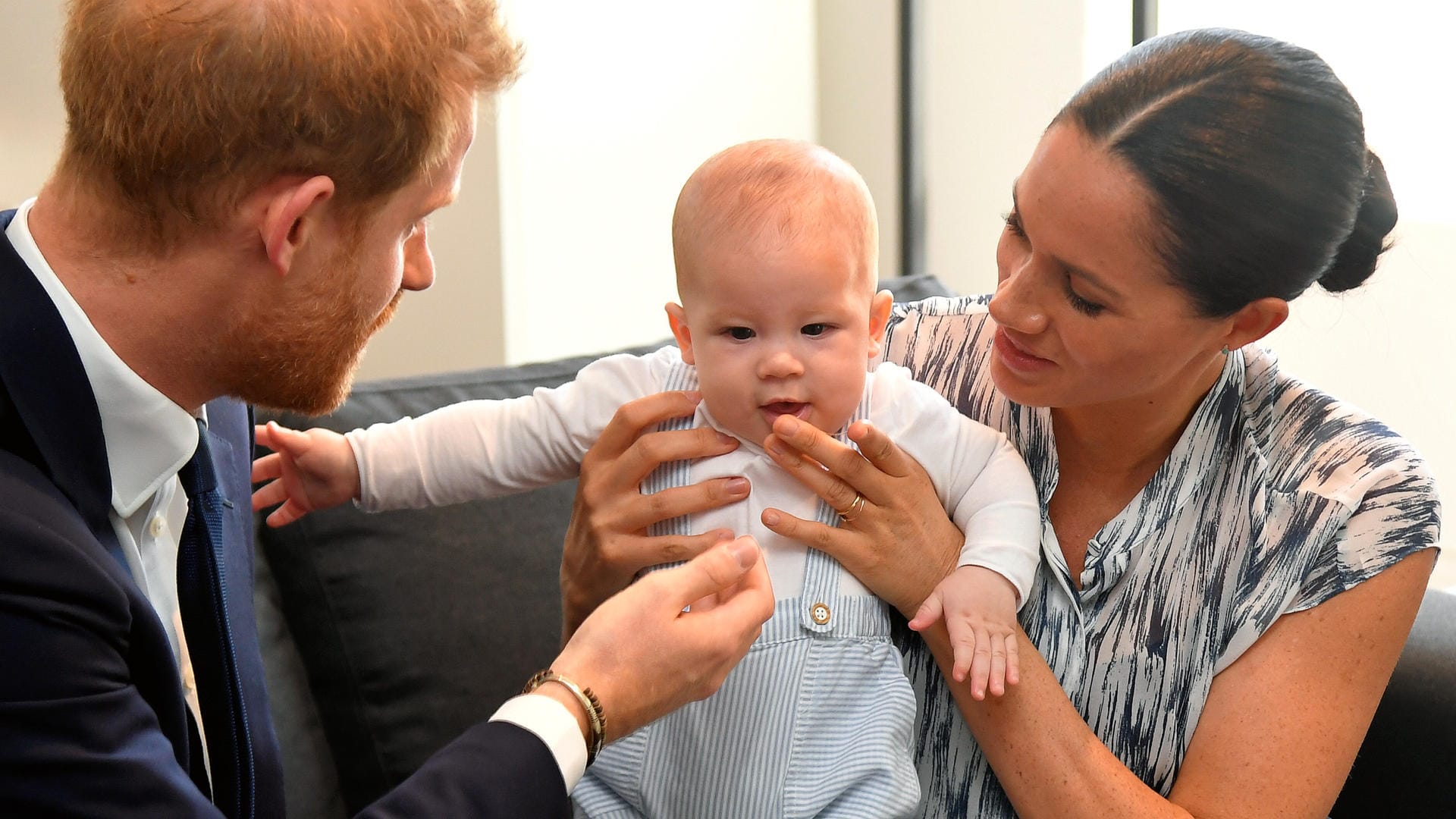 Harry, Archie und Meghan: Die kleine Familie lebt inzwischen in Kalifornien.