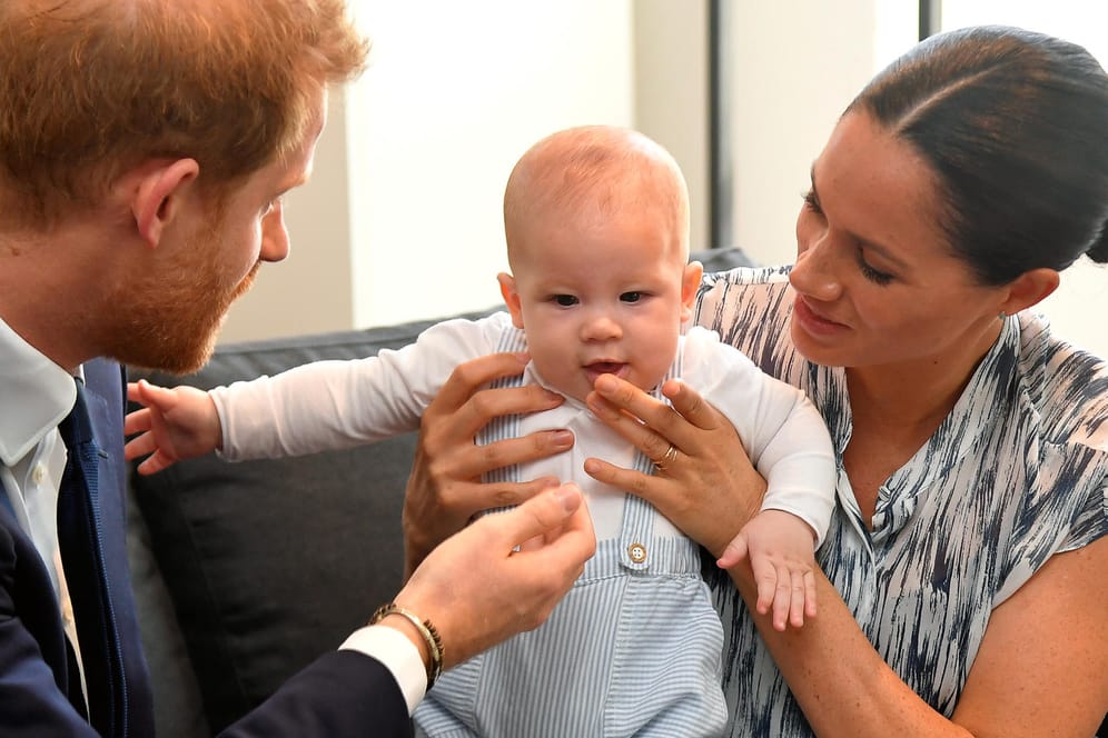 Harry, Archie und Meghan: Die kleine Familie lebt inzwischen in Kalifornien.