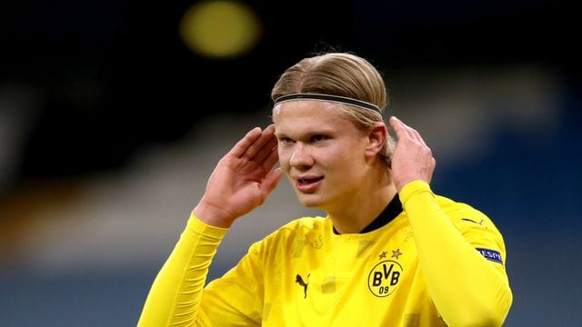 Dortmunds Stürmer Erling Haaland.