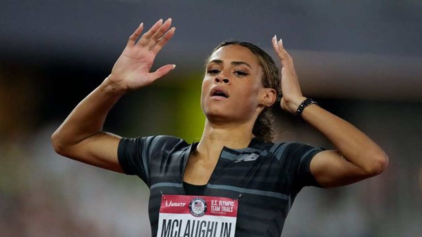 Lief in Eugene Weltrekord: Sydney McLaughlin.