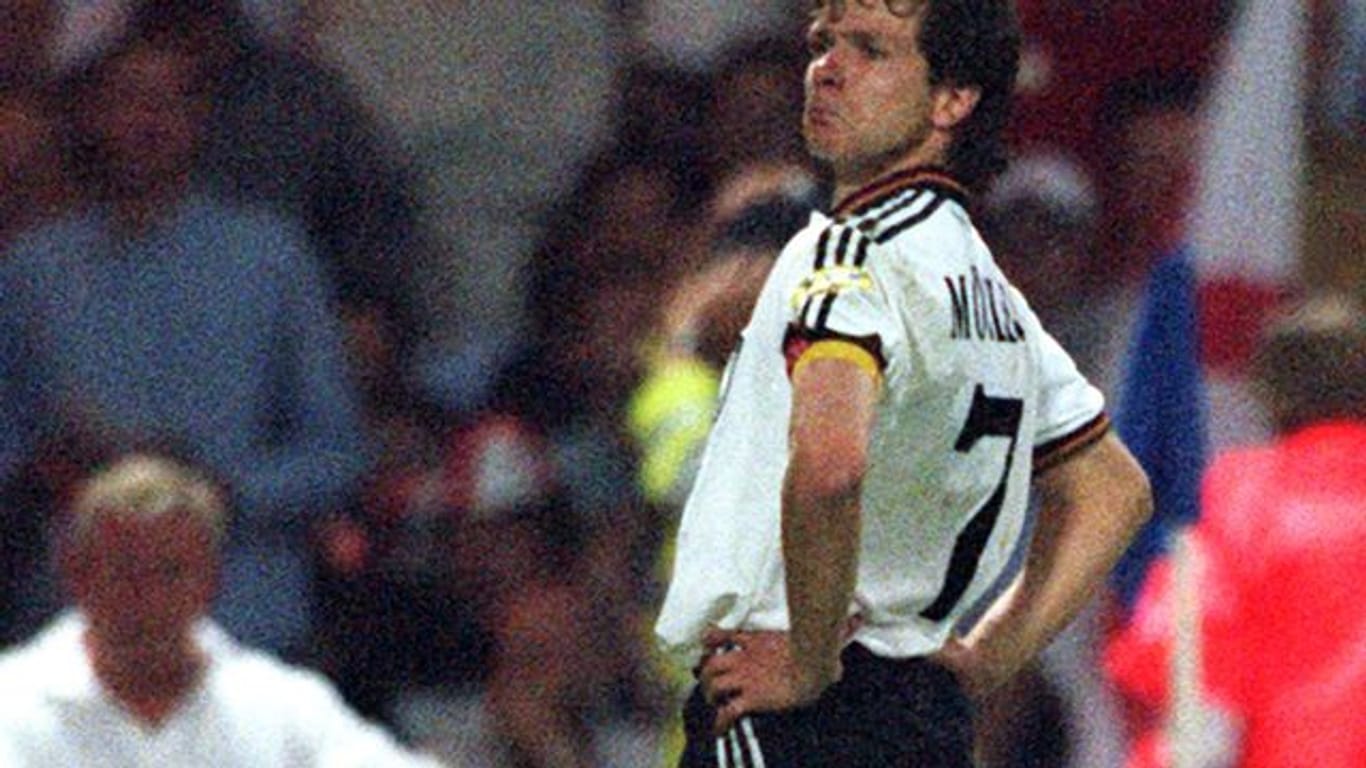 Bezwang 1996 mit dem DFB-Team England nach Elfmeterschießen in Wembley: Andreas Möller.
