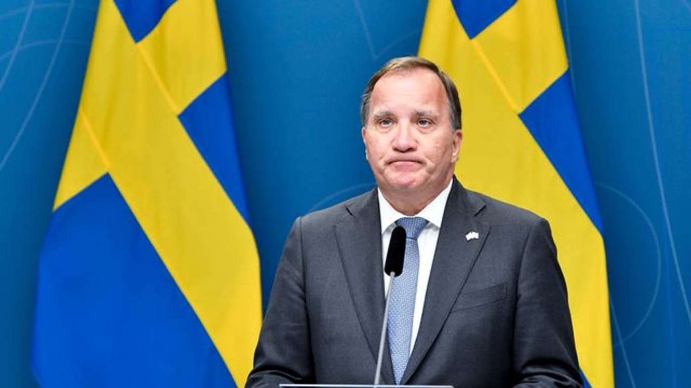Der schwedische Ministerpräsident Stefan Löfven hat seinen Rücktritt eingereicht.
